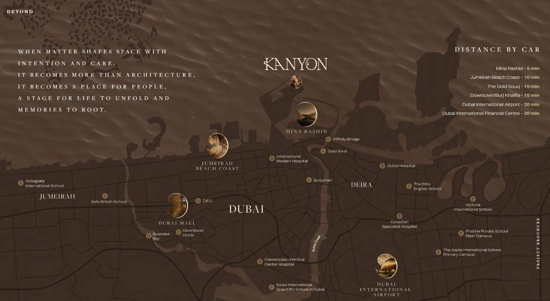 Kanyon at Dubai Maritime City | Waterfront Apts by Beyond location map