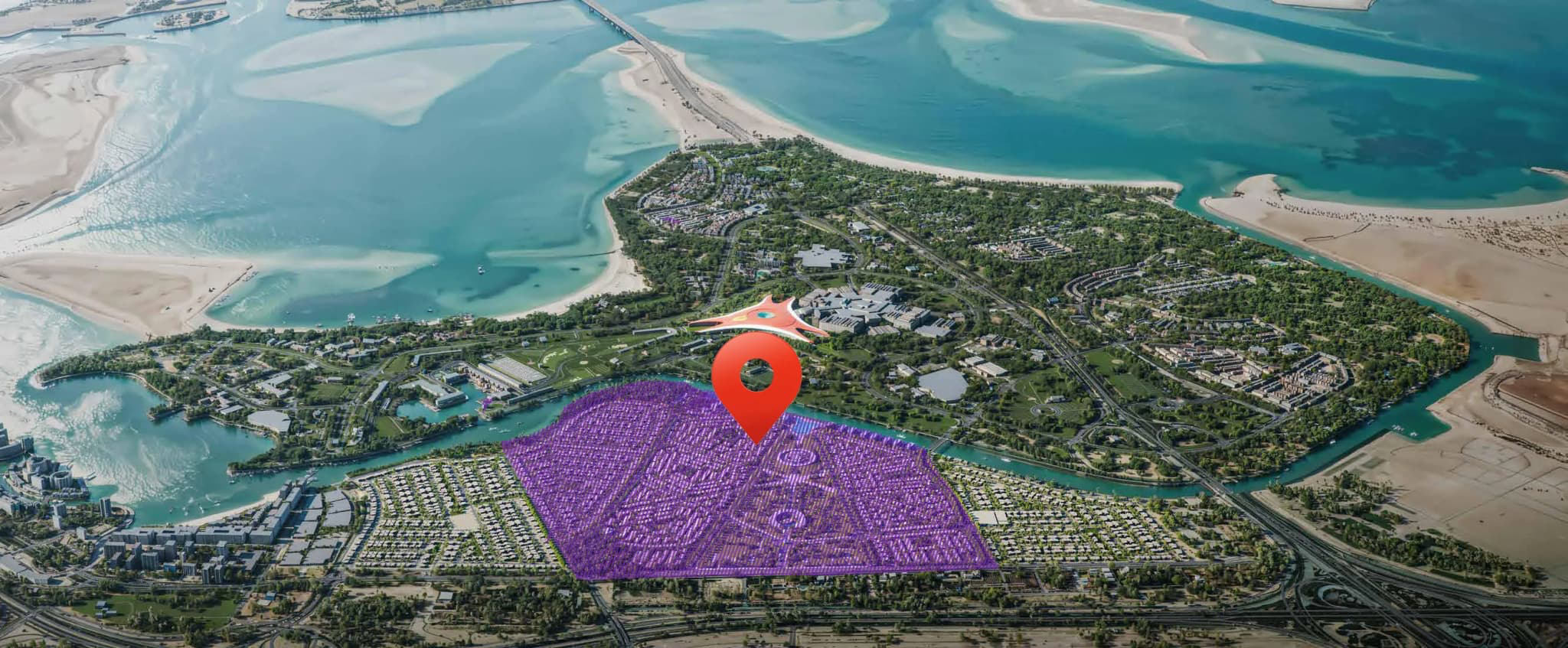 Manchester City Yas Residences  location map